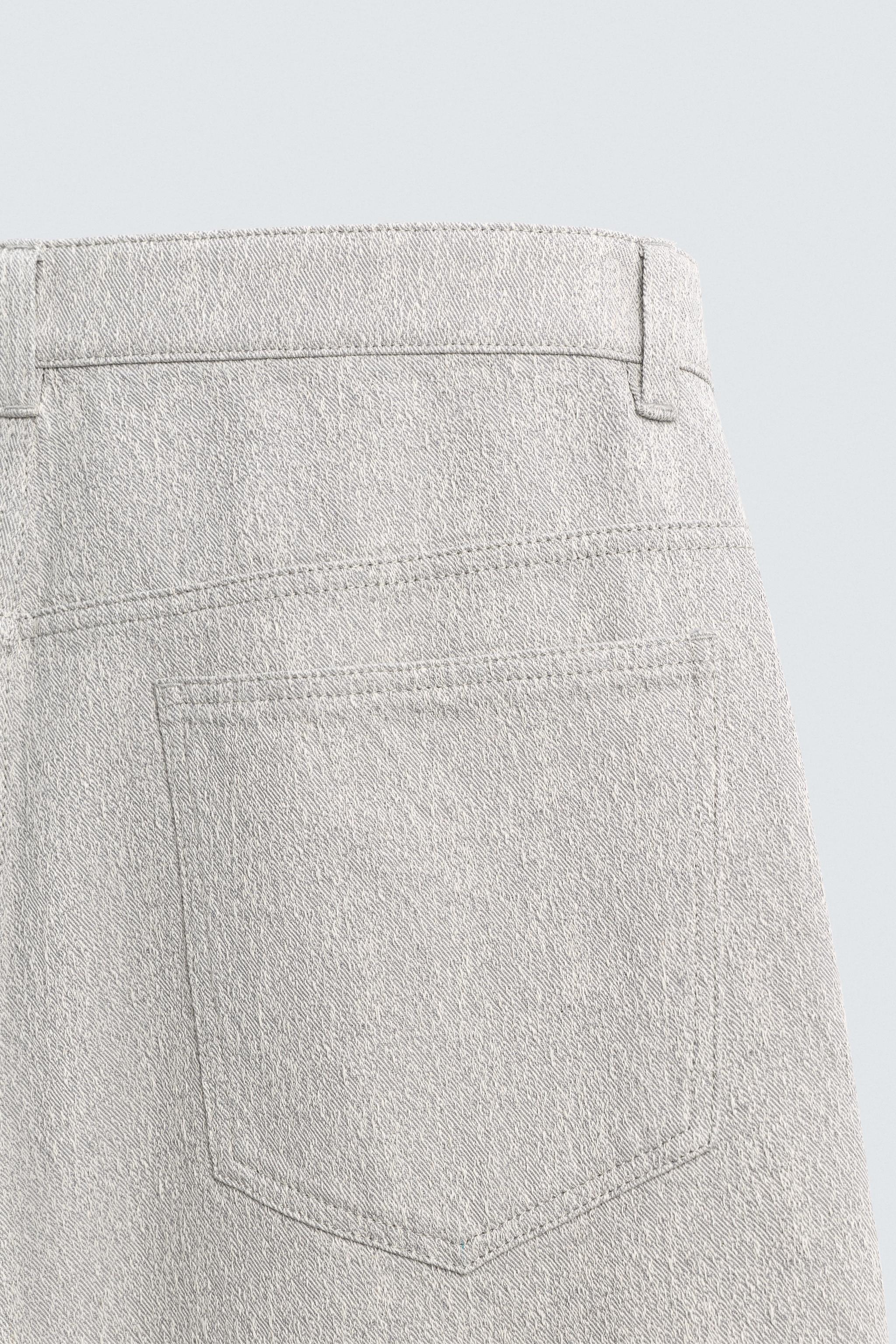 PANTALON STRAIGHT FIT JACQUARD